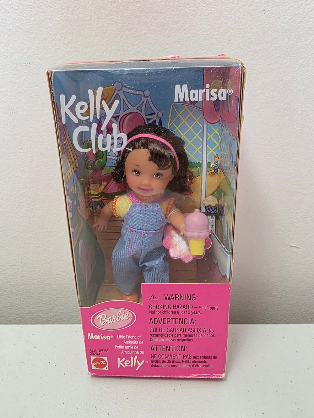 Mattel Barbie: Kelly Club Vintage 2000, Marisa Doll Amusement Park Theme NIB